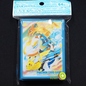 KIWI 🥝 PTCG 絕版 日版  路卡利歐 噴火龍 皮卡丘 日本寶可夢中心限定 寶可夢 卡套 現貨