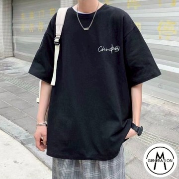 【M世代】 純棉220g短袖上衣 美式T恤 印花圓領短袖上衣 男生短袖T恤 五分袖T恤 短T 男裝 ATHB5300