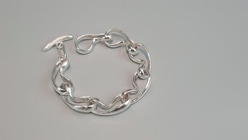 925銀鏈/設計師手工製作/魔豆系列