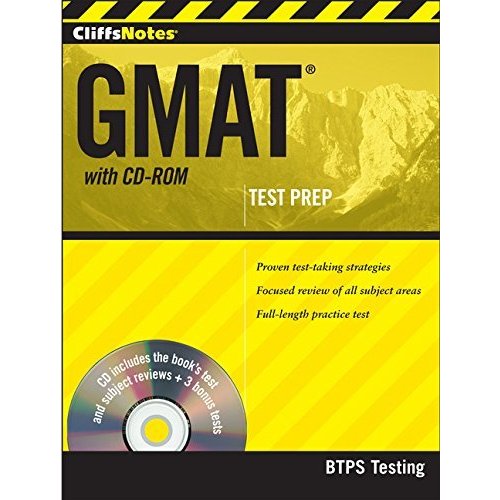 CliffsNotes GMAT with CD-ROM (Cliffsnotes Testprep)