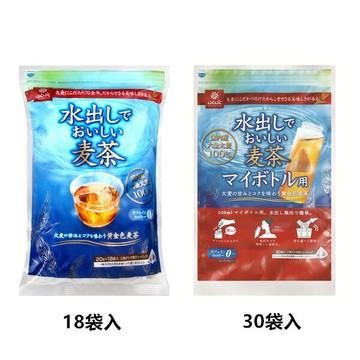 【江戶物語】HAKUBAKU  可冷泡麥茶 18袋/30袋 麥茶 茶包 三角包 日本產 六条大麥 日本必買 日本原裝