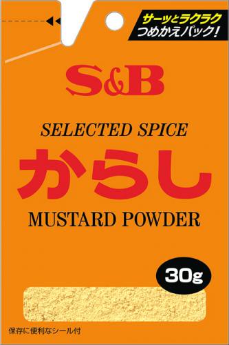 S & B mustard bag containing 30g