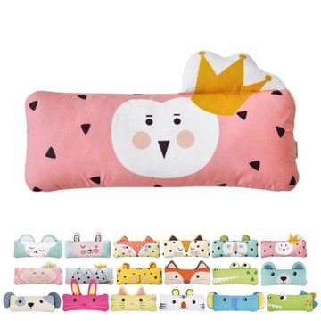 韓國 Bonitabebe - 超細纖維動物枕頭-皇冠貓頭鷹 (68*28公分)