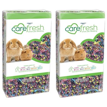 carefresh 凱優 小動物天然紙棉 繽紛  10L  2包