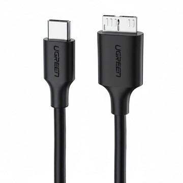 UGREEN 綠聯 USB Type-C轉Micro USB3.0 傳輸線  1m  黑色  1條