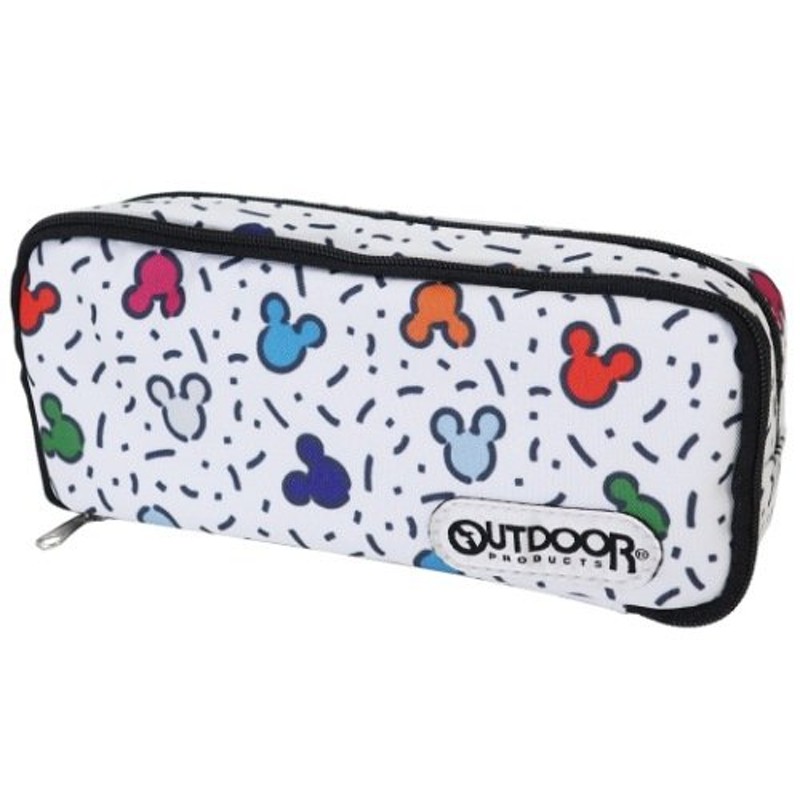 ミッキーマウス Outdoor 筆箱 ツインファスナー Box ペンケース ディズニー サンスター文具 通販 Lineポイント最大0 5 Get Lineショッピング