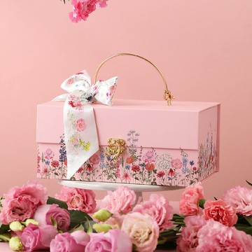 【金格食品】漫舞花境雙層禮盒
