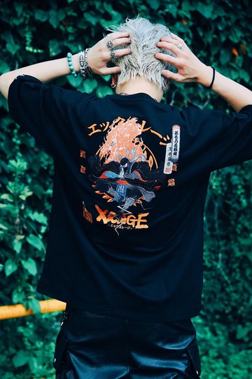 浮世繪 忍者 短T-shirt