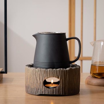 功夫茶具大號加厚公道杯紫砂朱泥家用全手工分茶器茶道配件公杯