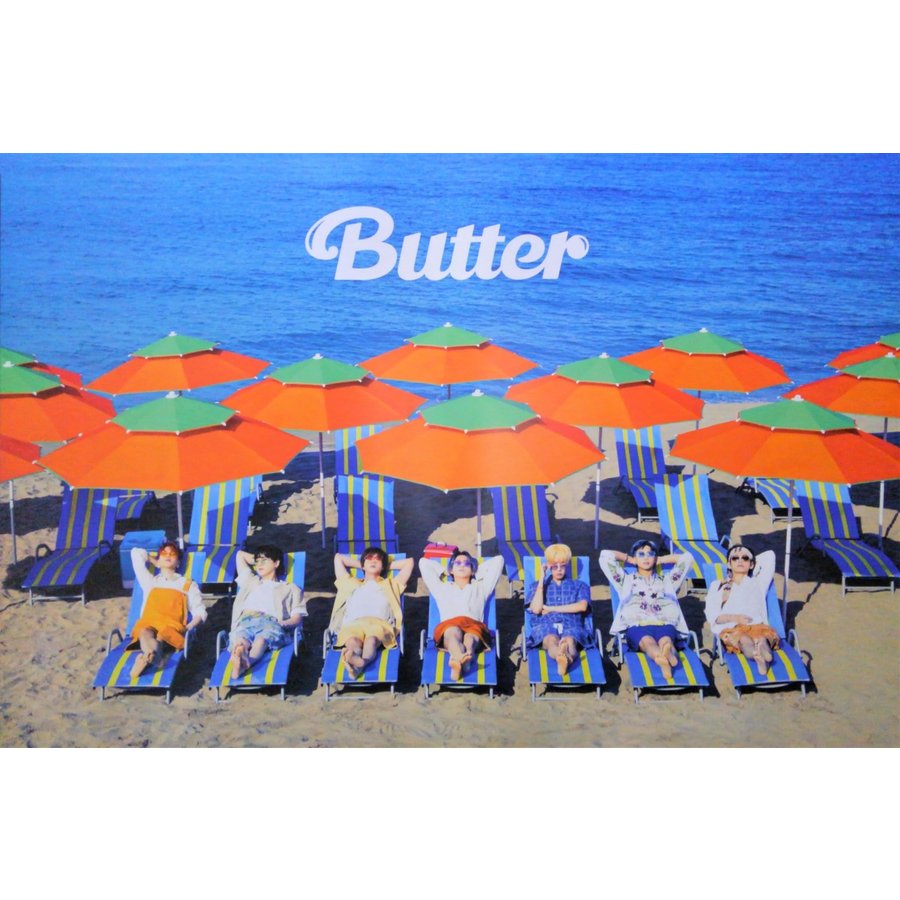 Bts Butter ポスターb 通販 Lineポイント最大0 5 Get Lineショッピング