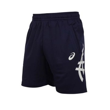 asics 亞瑟士 短褲 男 運動褲 吸濕排汗 五分褲 藍 2053A139-402