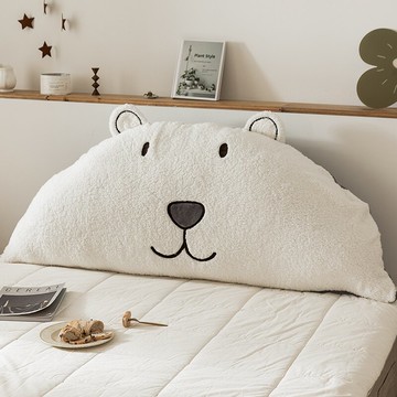 ins風網紅床上靠枕可愛床頭板軟包靠墊可拆洗兒童抱枕大靠背雙人