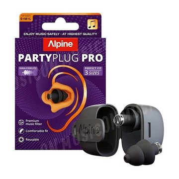 配件 Alpine PartyPlug Pro 頂級音樂耳塞 降噪 練鼓 派對 演唱會 聚會