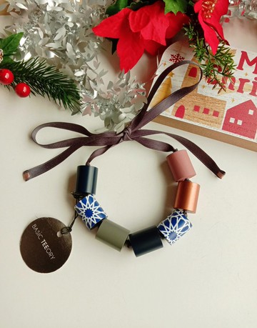 紙項鍊_防霧功能 阿拉伯幾何(Ara)設計 免運費 百分百手作