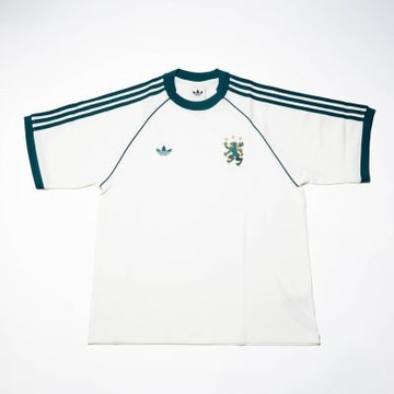 Adidas 愛迪達 Blk Tee KY2196 男 T恤 運動上衣 休閒短袖 撞色 復古 舒適 白
