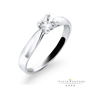 亞帝芬奇 GIA 30分 DSI2 3VG 八心八箭 鑽石 戒指 典雅四爪 14K金台