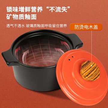 砂鍋燉鍋家用燃氣沙鍋湯煲燉湯陶瓷耐高溫瓦煲瓦罐干燒湯鍋煲湯鍋