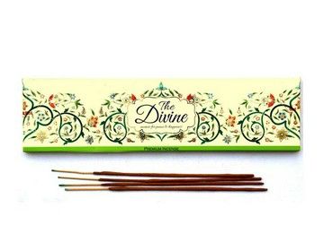 [綺異館]印度線香 神聖香 冥想  檀香+琥珀調和  SREEVANI The Divine  印度香 薰香 手工香料香