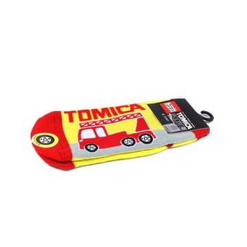 TOMICA 黃/紅 兒童短襪 TM03 noB35