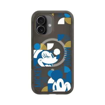iPhone 17 AirX 本質黑 - 迪士尼-米奇 Mickey - 展示好感情-米奇與米妮