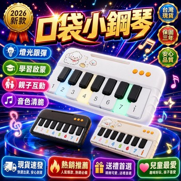 新品必買👍 音樂啟蒙鋼琴 旅行迷你鋼琴 口袋小鋼琴 便攜電子琴 兒童鋼琴 鋼琴玩具 口袋鋼琴 寶寶迷你鋼琴 親子鋼琴玩具