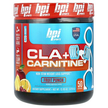 BPI Sports, CLA + 肉鹼，水果混合，13.05 盎司（370 克）