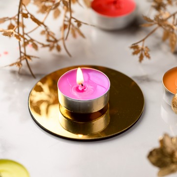 許願蠟燭 ｜ 魔法蠟燭 酥油蠟燭 淨化蠟燭 能量蠟燭 許願蠟燭 招財 水晶消磁 淨化 感情 事業 (紫色蠟燭1入)