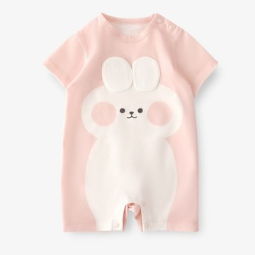 Mini baby🌷超萌外出服衣服短袖衣a類寶寶夏天衣服兔子