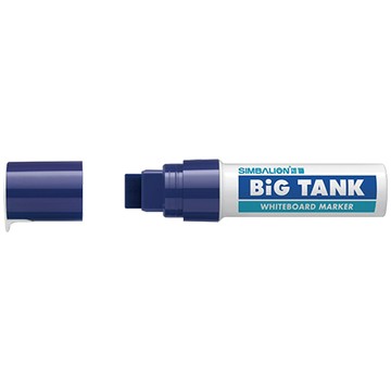 雄獅SIMBALION直液前壓式平頭白板筆/V2315/藍色/15mm