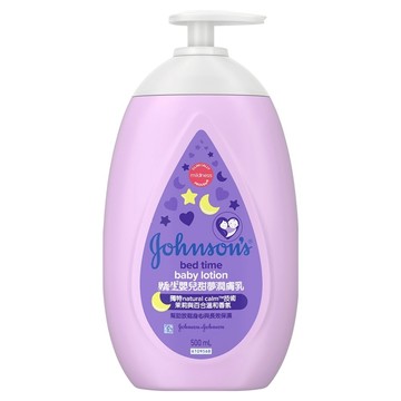 Johnson's 嬌生 嬰兒甜夢潤膚乳 500ml  親膚配方 專為敏感肌膚設計  1瓶