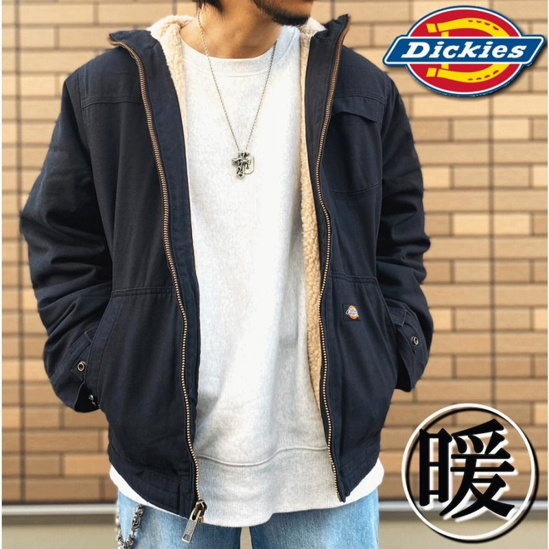 在庫処分】 Dickies ディッキーズ SHERPA LINED HOODED DUCK JACKET