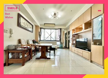 Bb80文山特區旁.黃線捷運次高樓採光4房平車｜高雄市鳳山區建國路三段