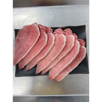 台灣溫體安心黑豬里肌排(600g±10%)無瘦肉精