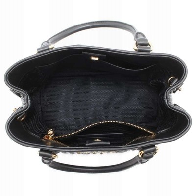 プラダ ハンドバッグ ギャザー レザー 1BA172 PRADA バッグ 2way プラダ ハンドバッグ ギャザー レザー 1BA172 PRADA バッグ 2way
