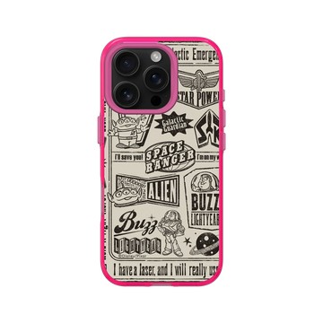 iPhone 16 Pro Clear 粉漾桃 - 迪士尼-玩具總動員 Toy Story - 玩具總動員-美式風格