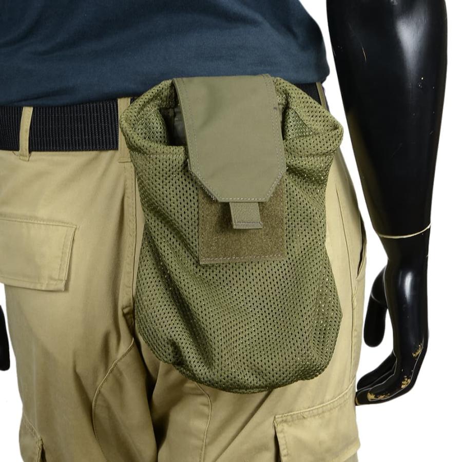 REPSGEAR ダンプポーチ MOLLE対応 スモールメッシュダンプ PTP008 