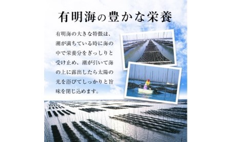 有明海苔 味海苔 味付のり大丸ボトル 8切80枚 8本セット