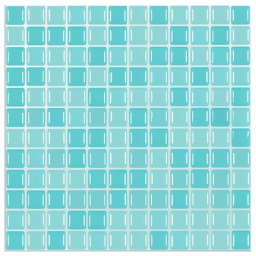 3D立體馬賽克水晶壁貼 PVC+PET+PU/AB材質  236 x 236mm