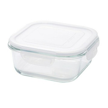 耐熱玻璃保存容器 780ml 正方形 NITORI宜得利家居