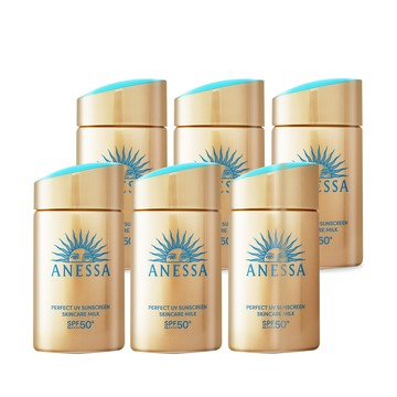 SHISEIDO 資生堂 安耐曬金鑽高效防曬露NA 5X版SPF50+ PA++++(60mlX6)囤貨組