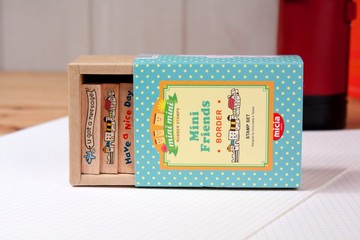 小房子花邊 印章組MMS17