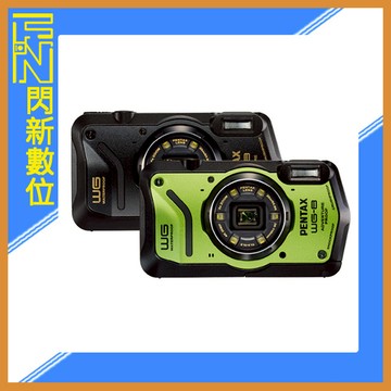 PENTAX WG-8 工業級 潛水 防水相機(WG8,公司貨)抗撞、防塵、防水、耐寒、4K