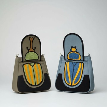 【原創】手作昆蟲迷你斜背包