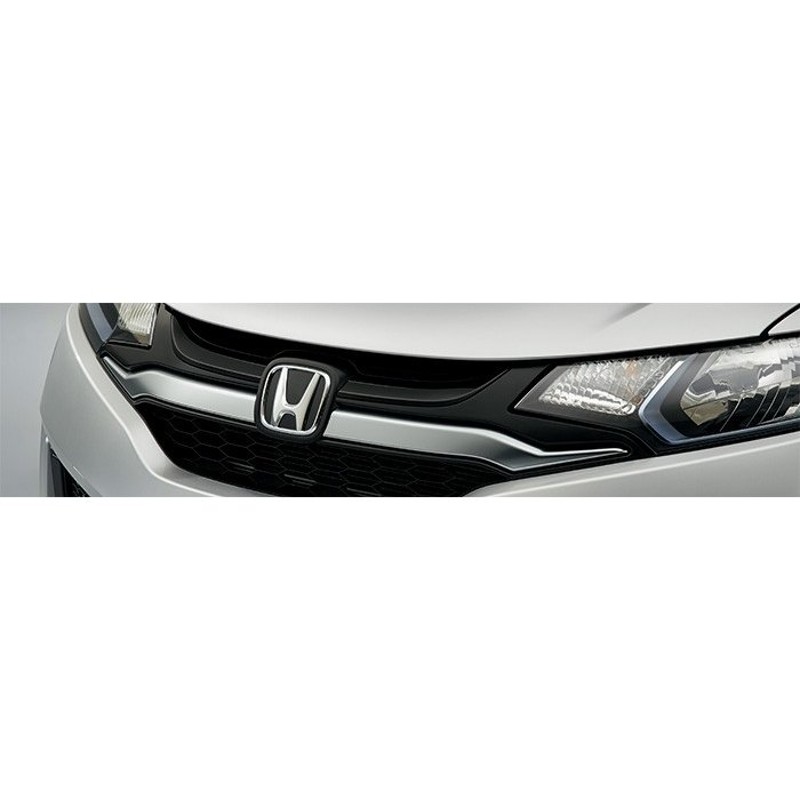 HONDA ホンダ FIT フィット 純正 フロントグリル サテン調メッキ / LED