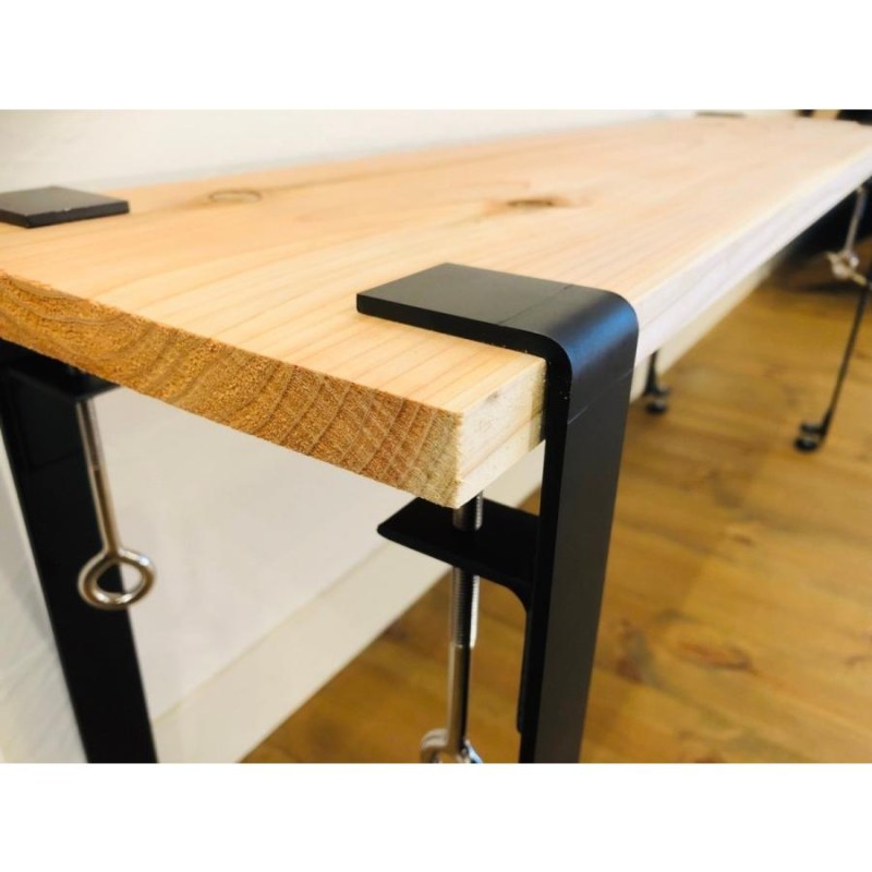 アイアンラック キャンプテーブル キッチンテーブル シェルフ① 【公式