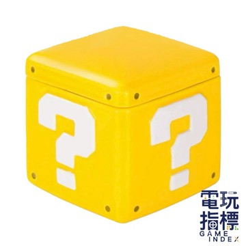 【電玩指標】全館免運 任天堂週邊 超級瑪利歐 問號陶瓷罐 日本進口 原廠 馬力歐 瑪莉歐 收納罐 糖果罐 收藏箱 餅乾罐