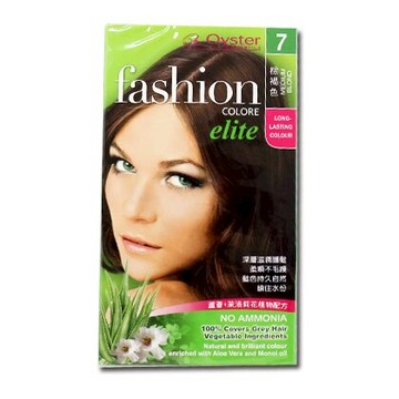 歐斯特染劑7深棕色 染髮劑 -第一劑 60ml/瓶裝   第二劑 20ml/瓶裝   潤髮乳 15ml/塑膠包