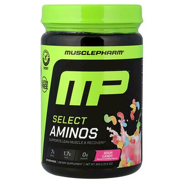 MusclePharm, 精選氨基酸，酸糖果，12.5 盎司（355 克）