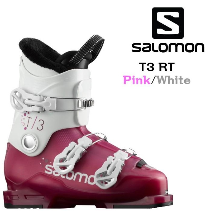 スキーブーツ サロモン 2019 2020 SALOMON T3 RT Rose White スキーブーツ ジュニア | LINEショッピング