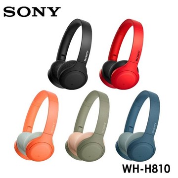 點數11%｜展示機出清! SONY WH-H810 無線藍牙耳罩式耳機 (公司貨)